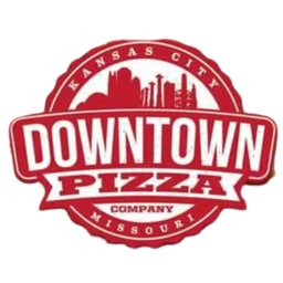 Downtown Pizza logo.